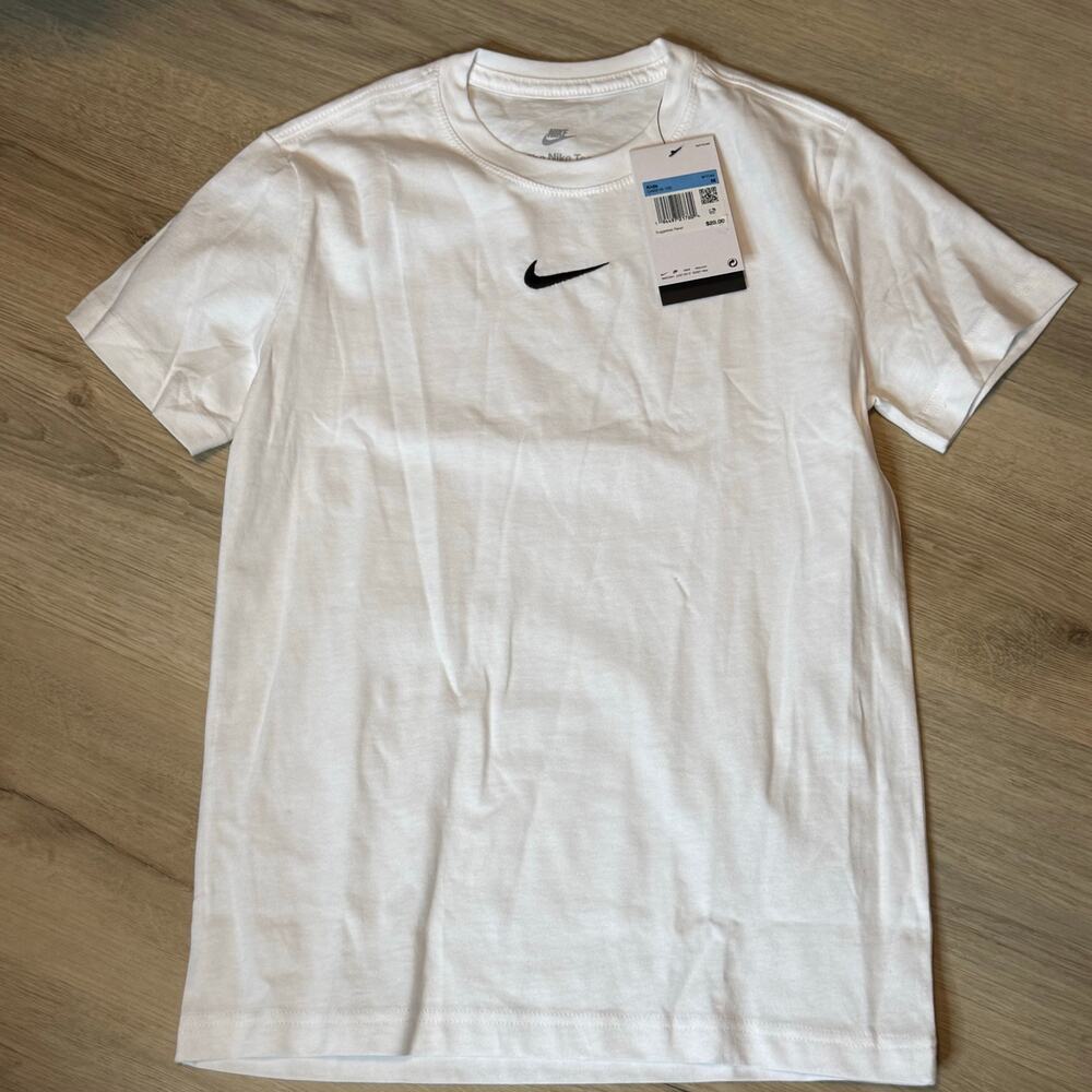 Nike T-shirt White Kids Medium